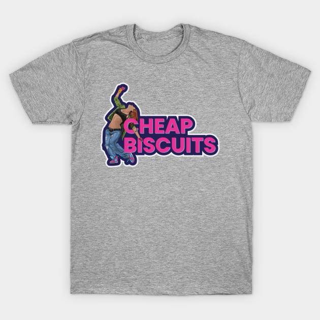 Cheap Biscuits T-Shirt by TommyArtDesign